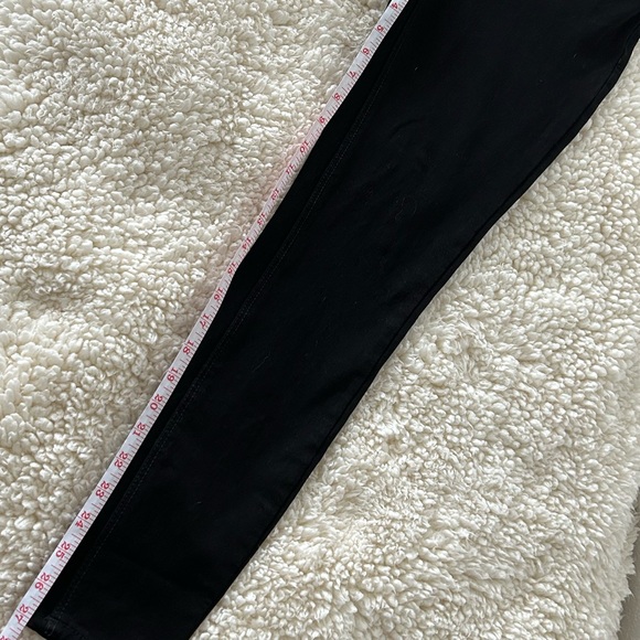 NWOT Black H&M Slim Stretchy Black Jean Pants Size 2 - Picture 5 of 7